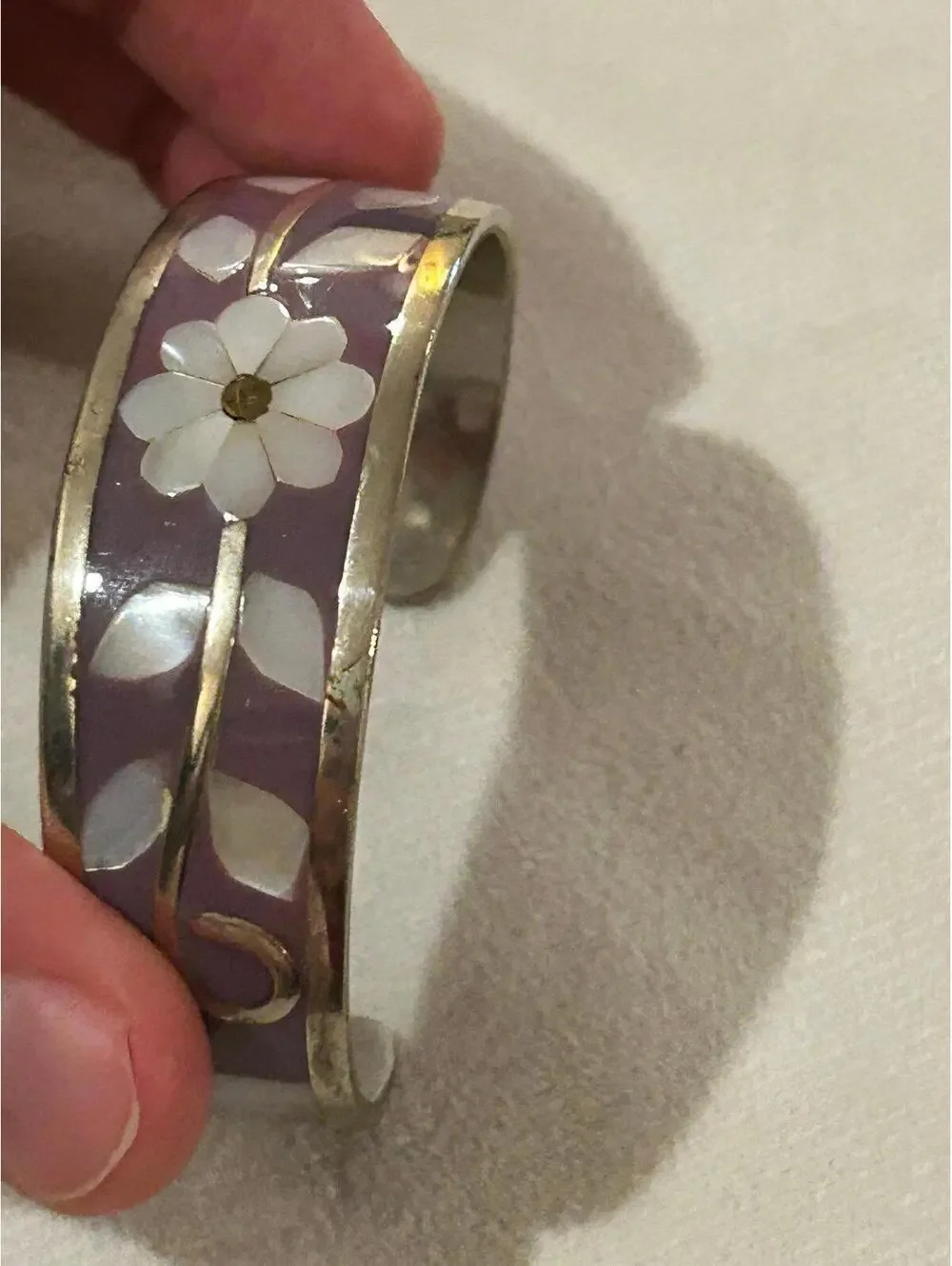 bracelet made in Mexico flower 925 sterling silver - Picture 9 of 12